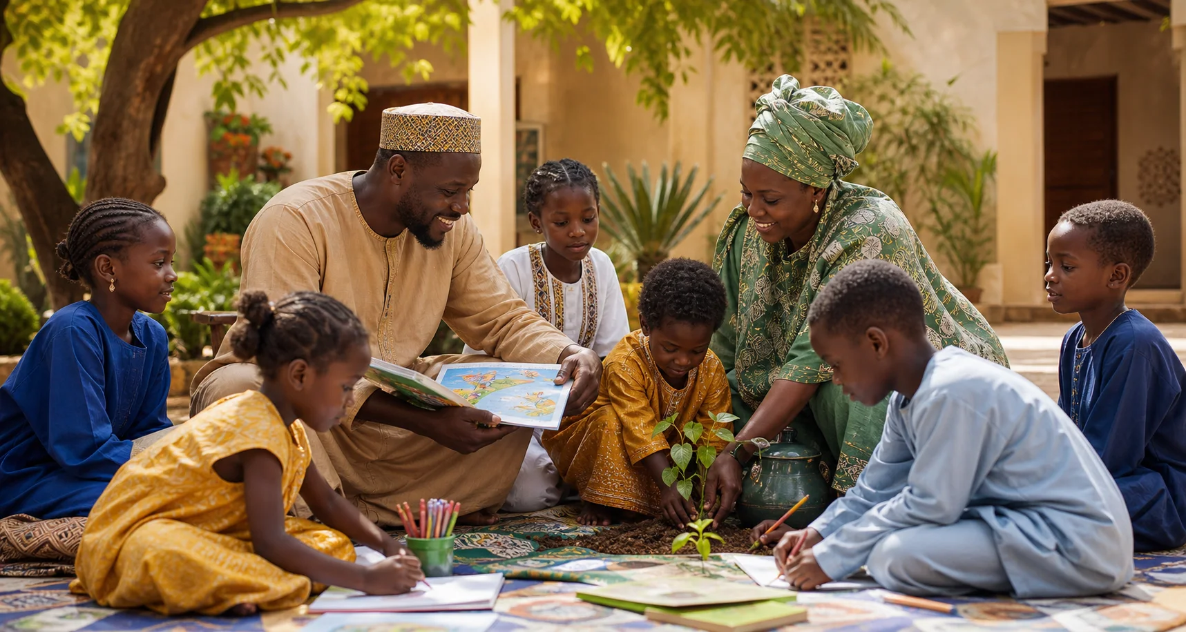 Representative image for Family Care for a Widow and Four Children